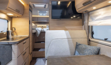 keittiä ja istumaosa